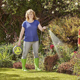 YASHINE multipurpose reel for garden watering, car washing, and pet cleaning