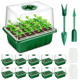 YAUNGEL seed starter tray 120-cell grid for organized germination