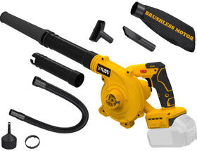 YAWV cordless blower with Dewalt 20V Max compatibility for versatile power.