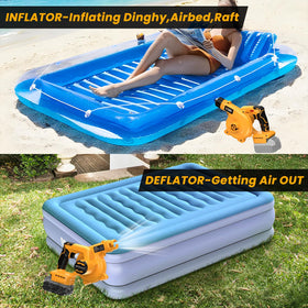 YAWV low-voltage protection safeguards your Dewalt battery during use.