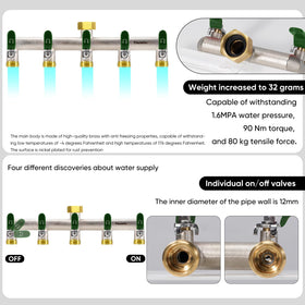 Yayamz brass nickel-plated assembly detail emphasizing durability and rust resistance