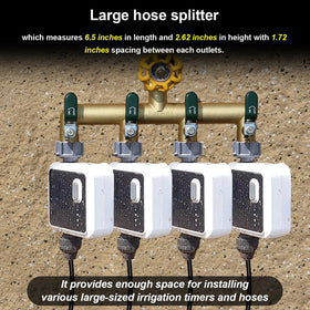 Durable hex inlet nut reinforced for strong, leak-resistant connections