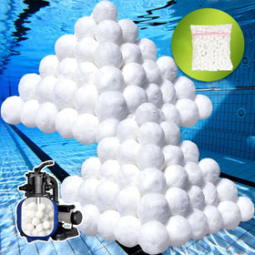 YAZ&amp;OUZ pool filter balls in package with wash bag for reuse