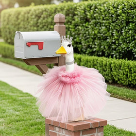 YBBOTT porch goose 23-inch ornament withstands outdoor use