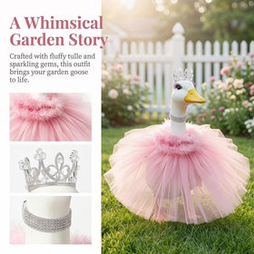 YBBOTT porch goose feather trim provides texture and whimsy