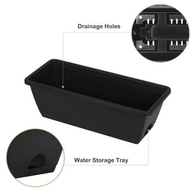 YBING triangle-base supports stability for multiple pots and soil
