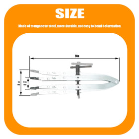 YBW 19063 showing adjustment screws for versatile spring widths.