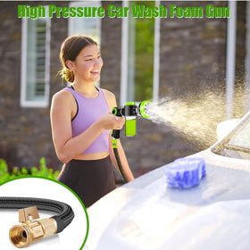 YCCOKJJ extra connectors set enables flexible faucet and hose compatibility.