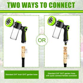 YCCOKJJ outdoor car wash and garden use in one nozzle.