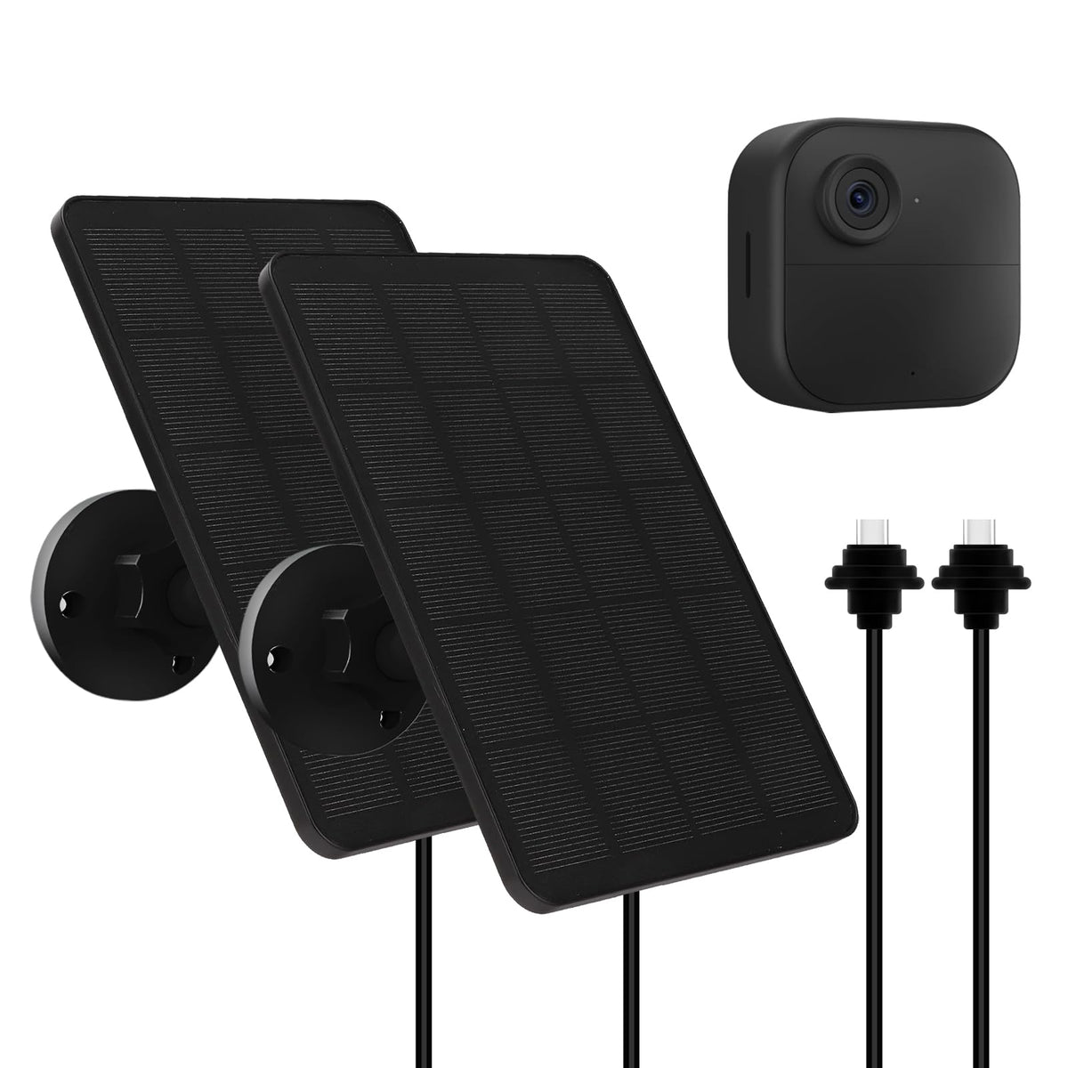 YCTechCam Blink 4G solar panel with USB-C for reliable daytime charging.
