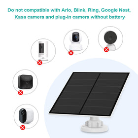YCTechCam IP65 weatherproof solar panel withstands outdoor conditions