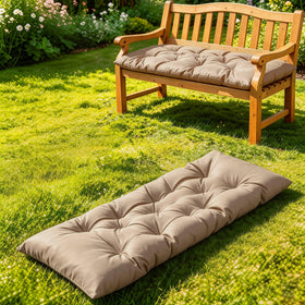 Yddsky 59-inch bench cushion front view for weatherproof outdoor seating