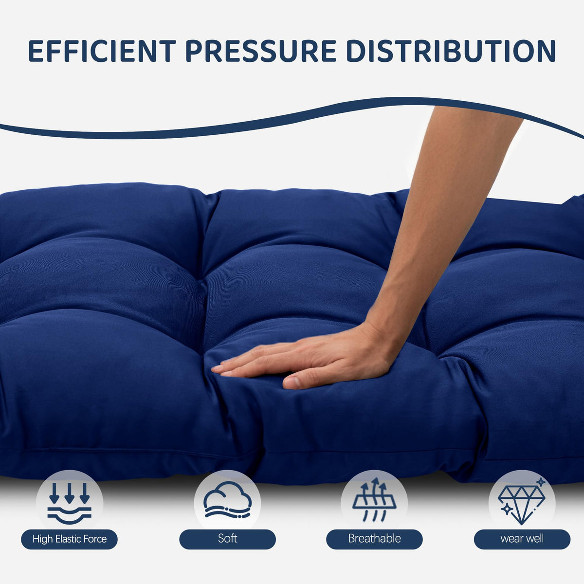 Yddsky waterproof coating on fabric protects from rain and dirt.