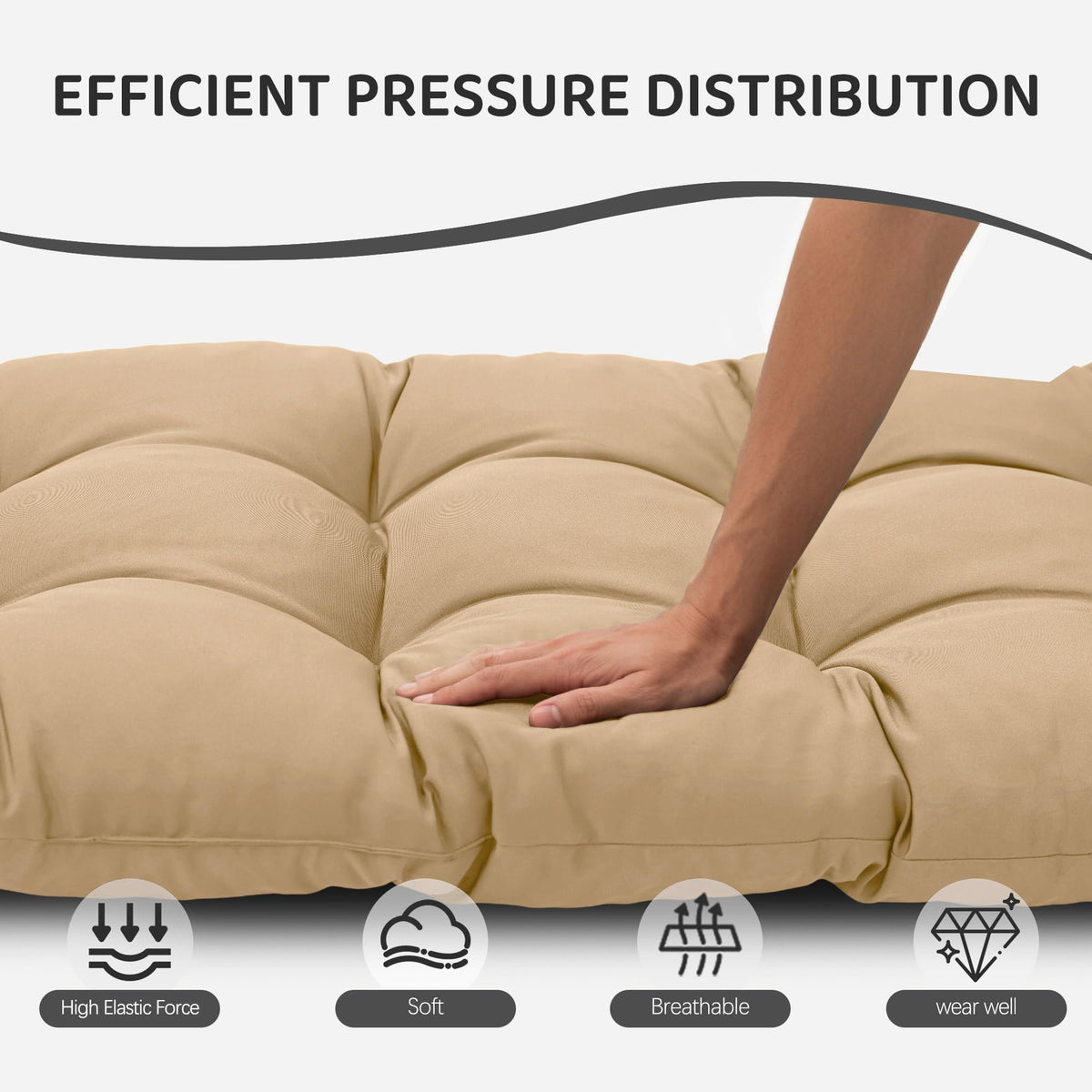 Yddsky waterproof coating helps repel rain and stains quickly.