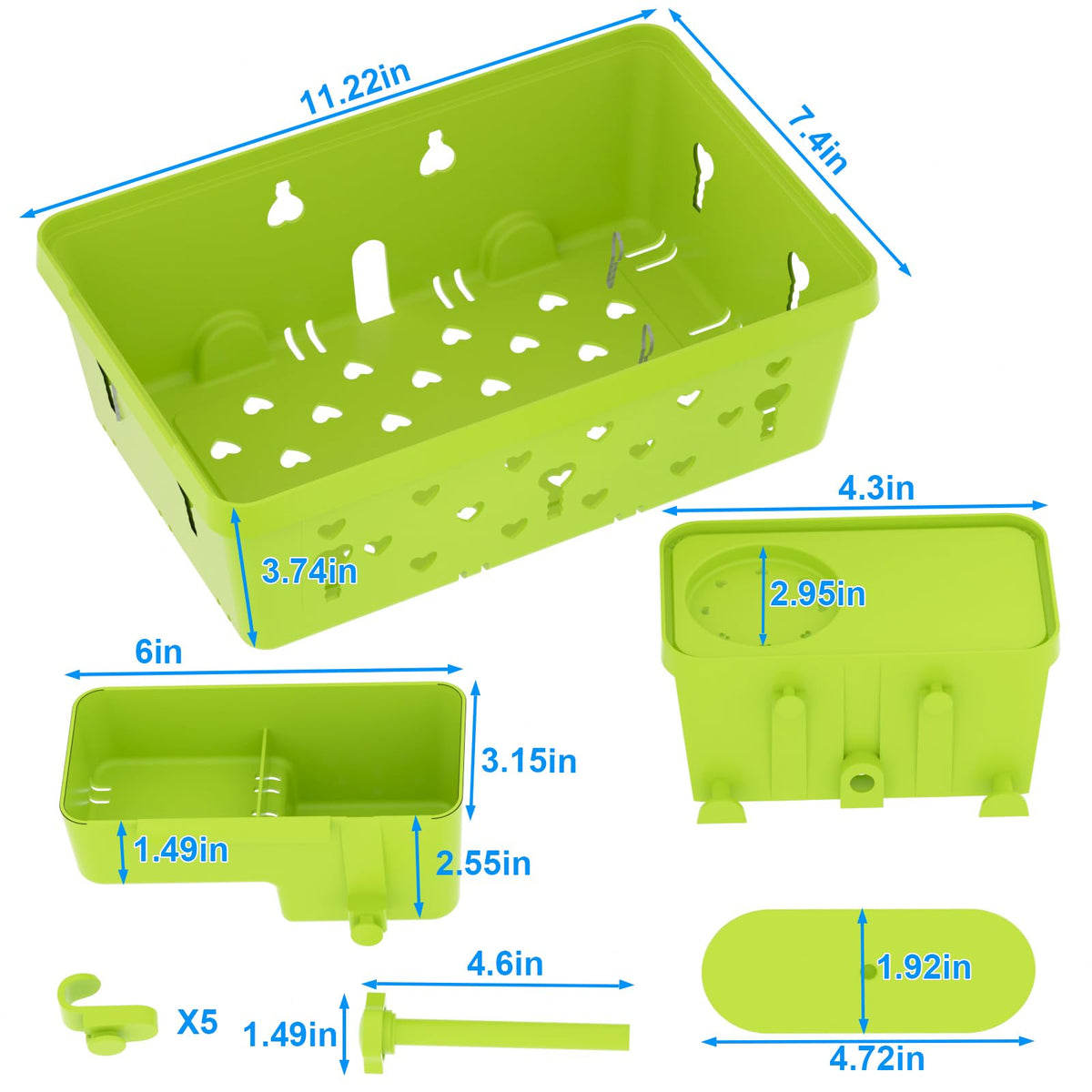 YDHZ quick-installation basket ready for fast setup