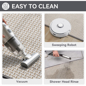 YDKGL washable door mat dries quickly after cleaning.