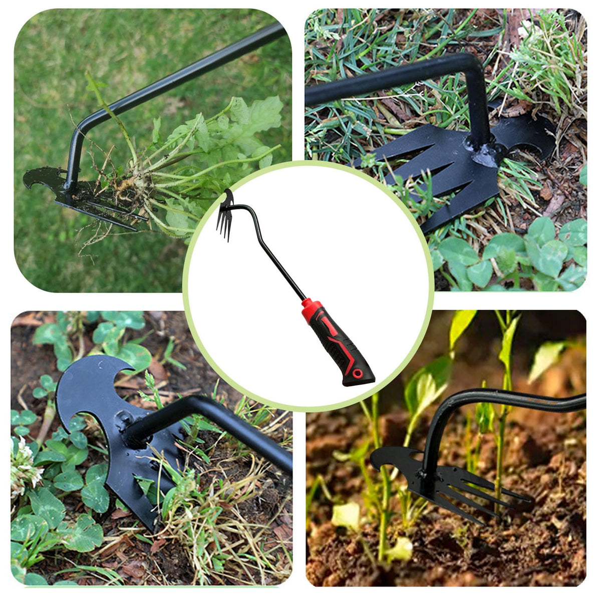 YDKOJGW garden weeding in action, versatile for various weeds.