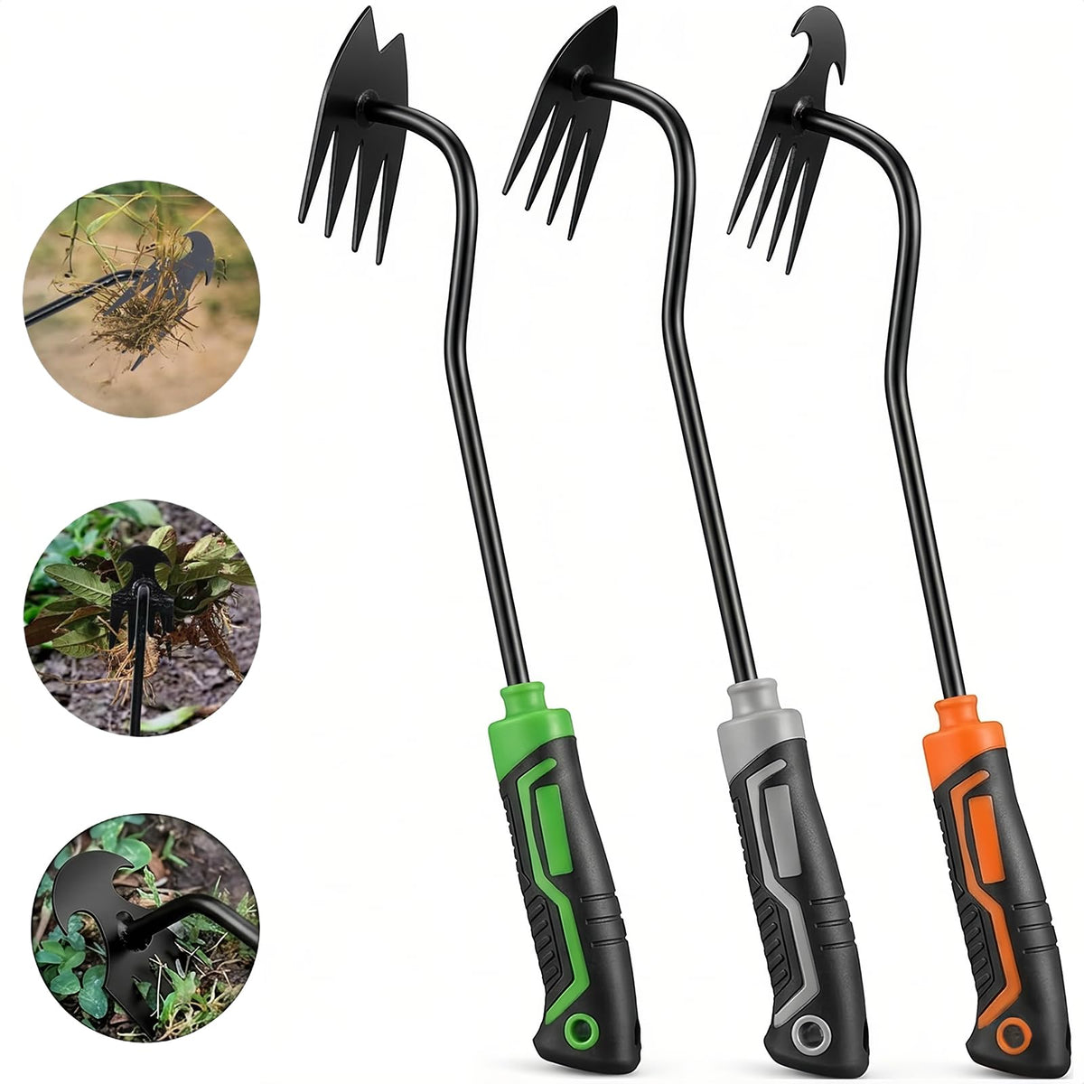 YDKOJGW weed puller tool set for easy garden weed removal.