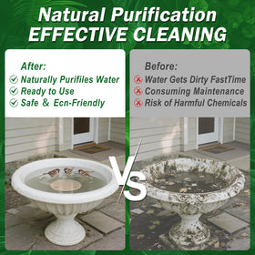 YDMADE universal fit for most outdoor birdbaths, easy retrofit
