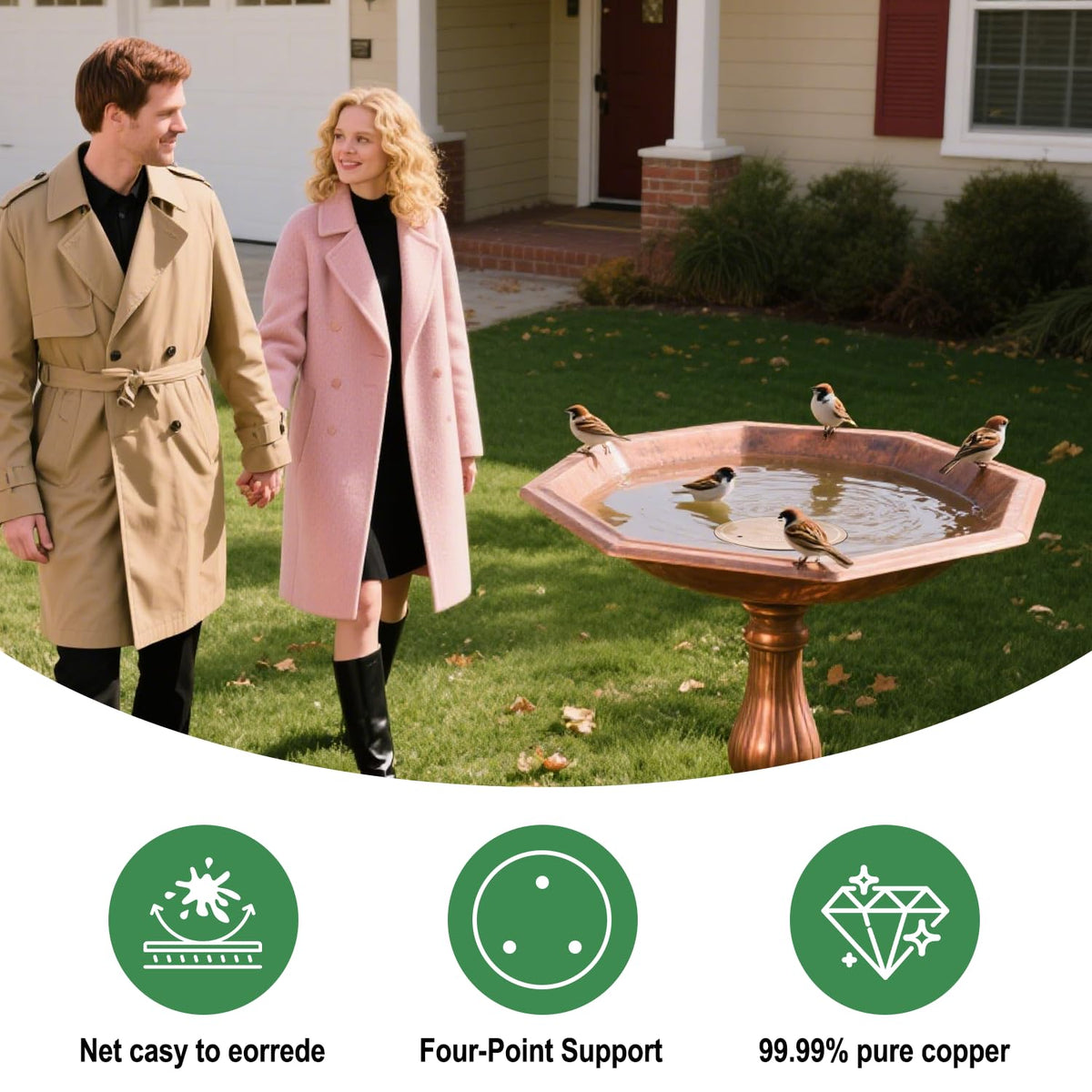 YDMADE weather-resistant construction for year-round outdoor use