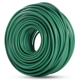 YDSL 88 ft garden wire tie in green for sturdy trellising and plant support.