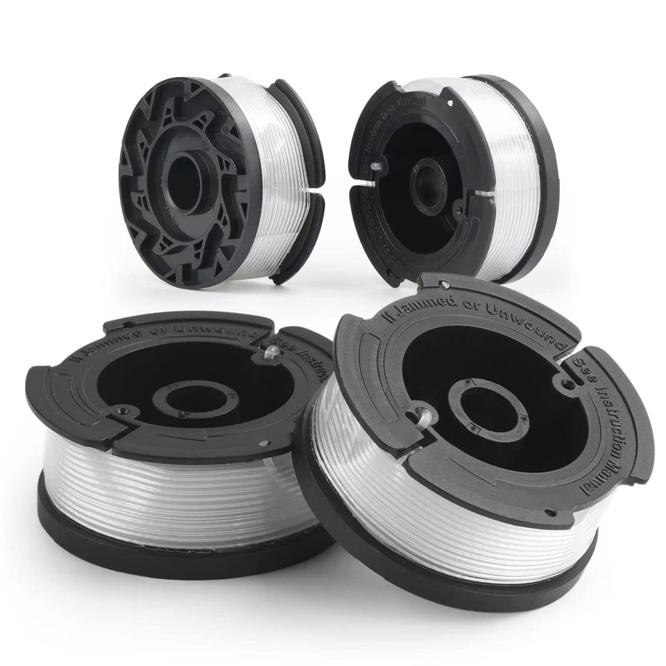 YDSL AF100 replacement spool 4-pack for AF-100 trimmers, easy maintenance.