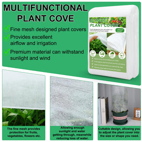 YDSL plant cover uses durable nonwoven fabric for long-lasting garden use