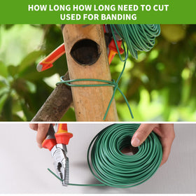YDSL reusable garden tie provides durable, bendable plant support.