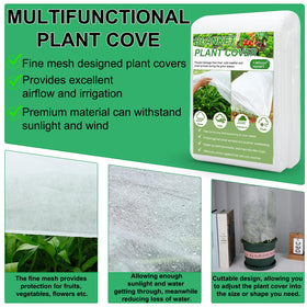 YDSL Plant Cover protects vegetables under a breathable canopy.