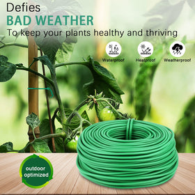 YDSL versatile plant-support tie suitable for trees, borders, and lattice fencing.