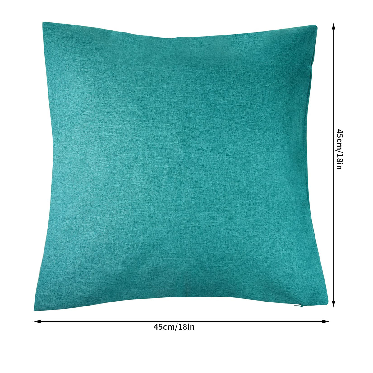 yeabwps red 18x18 pillow cover, bold outdoor decor for any space