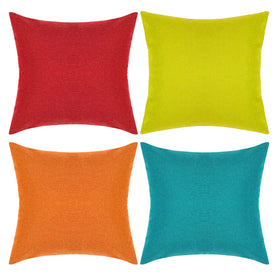 yeabwps yellow 18x18 pillow cover, outdoor color accent for patio cushions