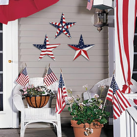 YEAHOME anti-rust coated finish keeps color vibrant on walls and outdoors.