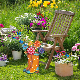 YEAHOME detachable stake with waterproof coating enables easy storage