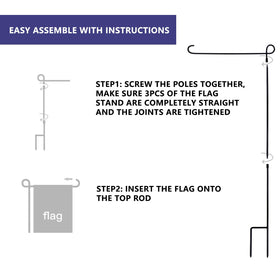 YEAHOME flag stand makes a thoughtful gift for homeowners and flag lovers.