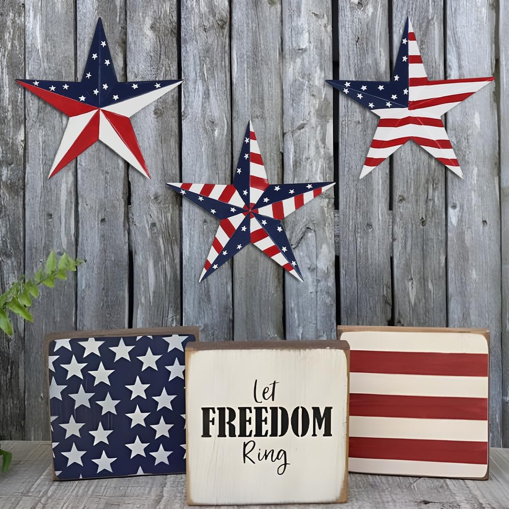 YEAHOME gift-ready patriotic wall art set for veterans or hosts.
