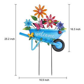 YEAHOME outdoor decor for yard pathways adds spring charm.