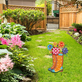 YEAHOME spring decor stake doubles as a thoughtful garden gift
