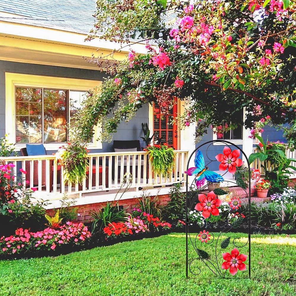 YEAHOME weatherproof, colorful garden decor enhances landscapes without fading.