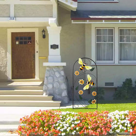 YEAHOME dimension shot shows 32.7 inches height and 13 inches width.