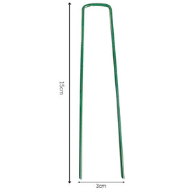 Yeasing U-shaped landscape pins resist bending for long-lasting garden support.
