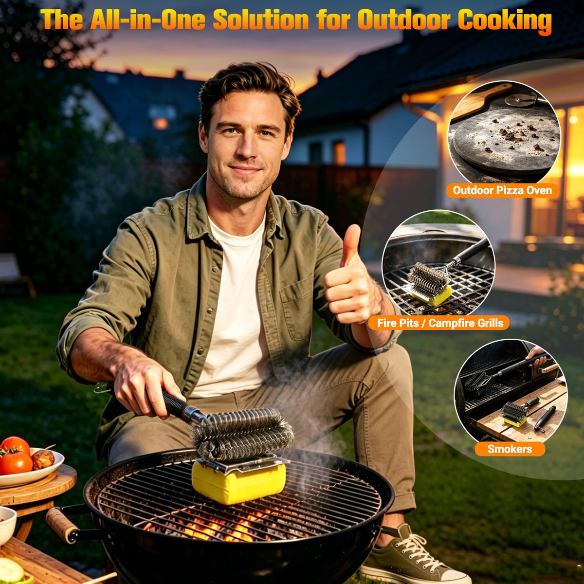 YEBLEM bristle-safe technology prevents stray wires from reaching food.