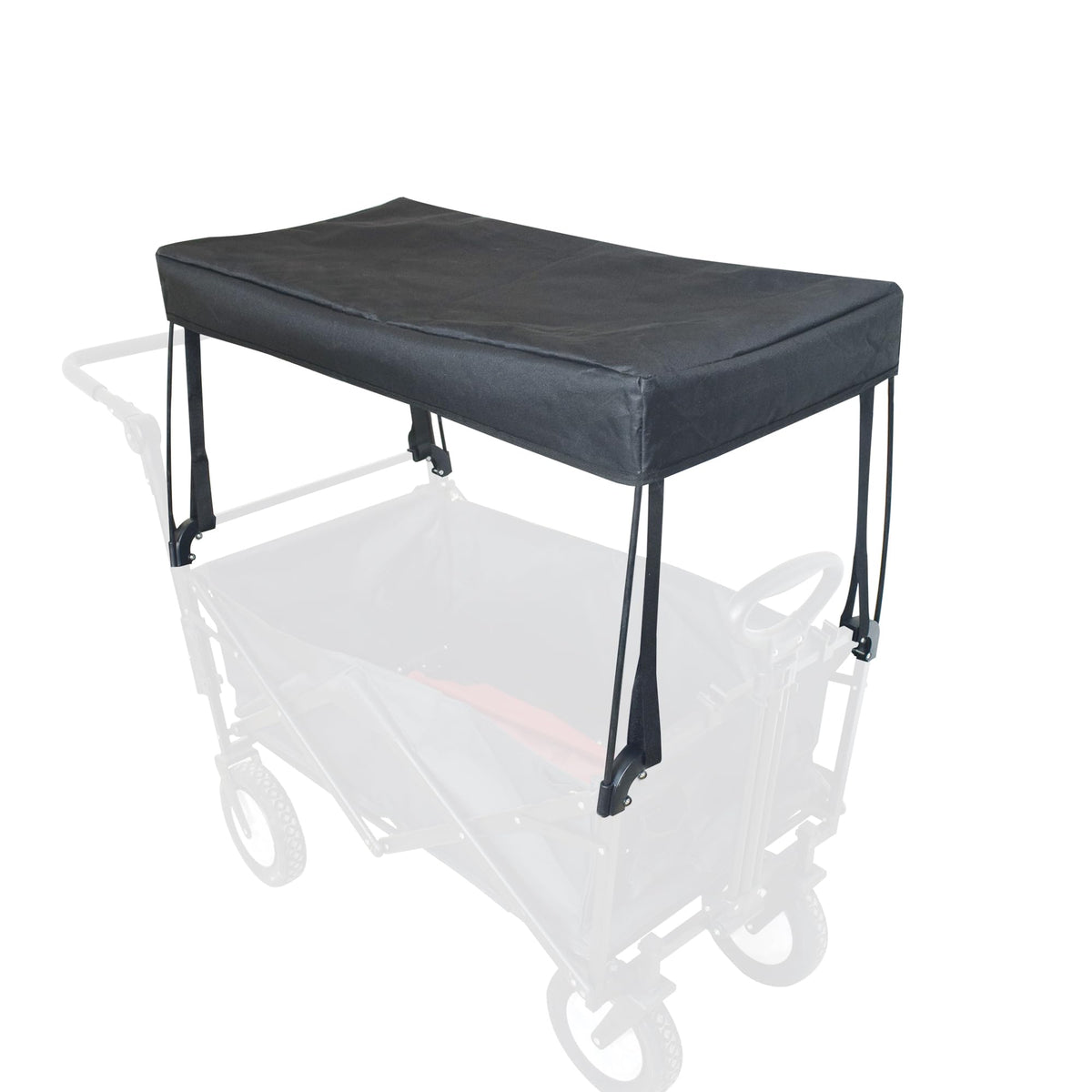 YEEDOIDO C2 canopy fabric with waterproof coating shields kids from sun and rain