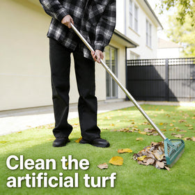 YEELOR nylon bristles handle pet hair without damaging turf