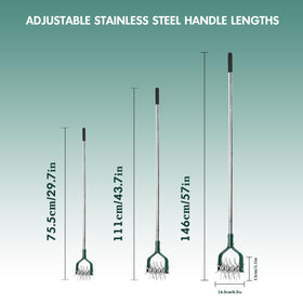 YEELOR assembled garden tool ready for immediate soil improvement and planting tasks.