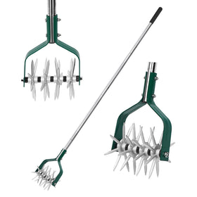 YEELOR rotary cultivator head and tines ready for soil loosening in small gardens.