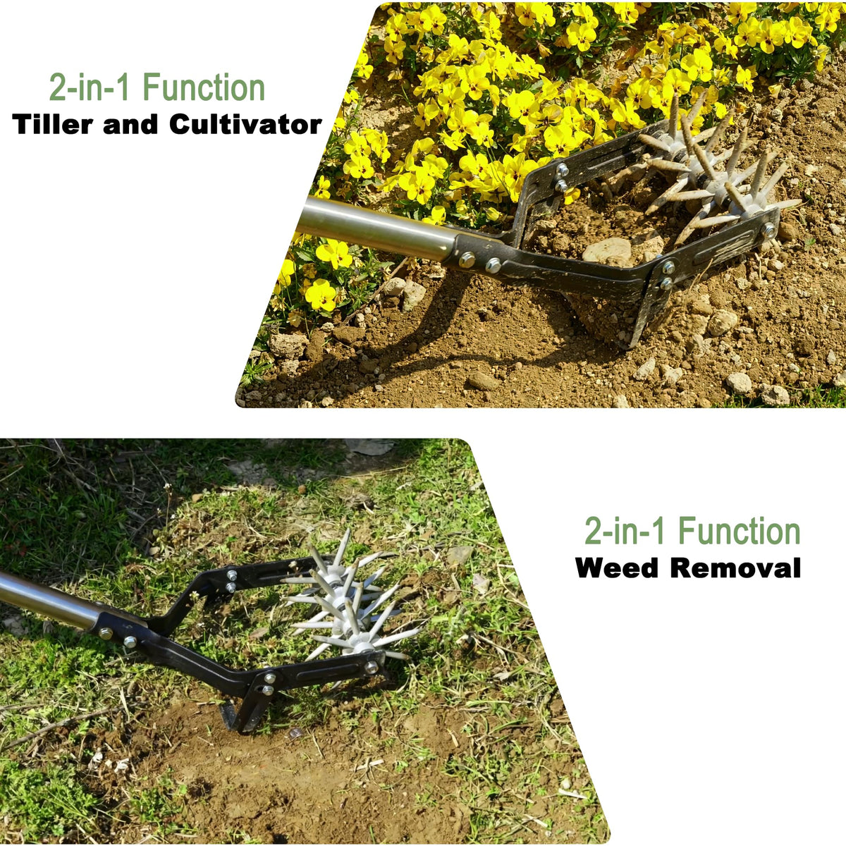 Wide application: flower beds, planters, and small vegetable gardens with YEELOR