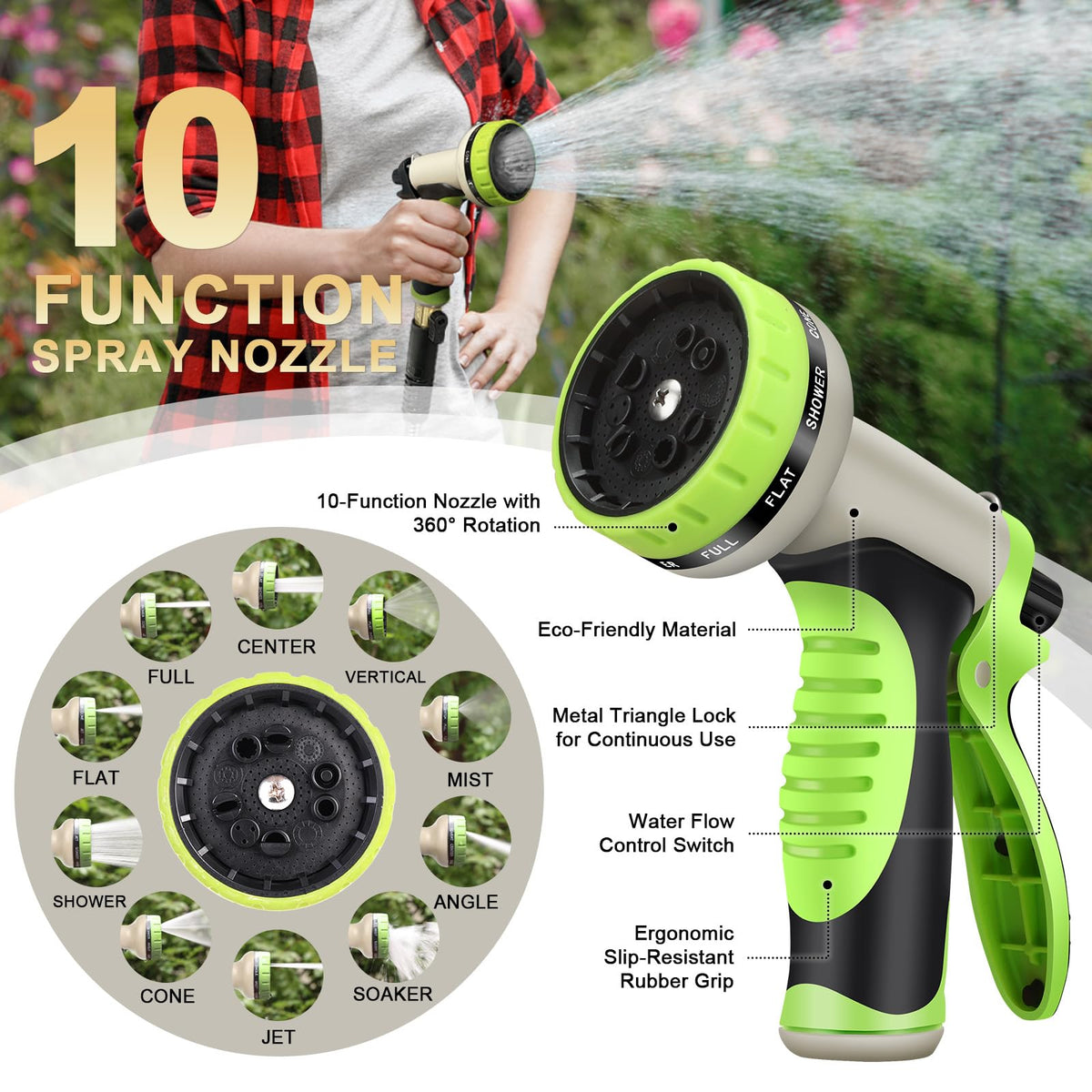 Yeenuo on/off valve lets you control flow at a glance.