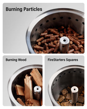 YEFU mini sticks included spark fast, controlled flames