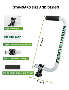 Yehenarn quick-install clamp securing the handle to the trimmer shaft